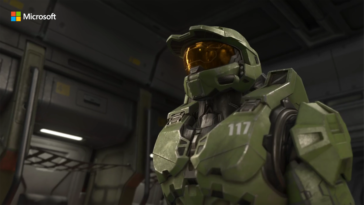 Image of Master Cheif from the "Halo" Video Game Series