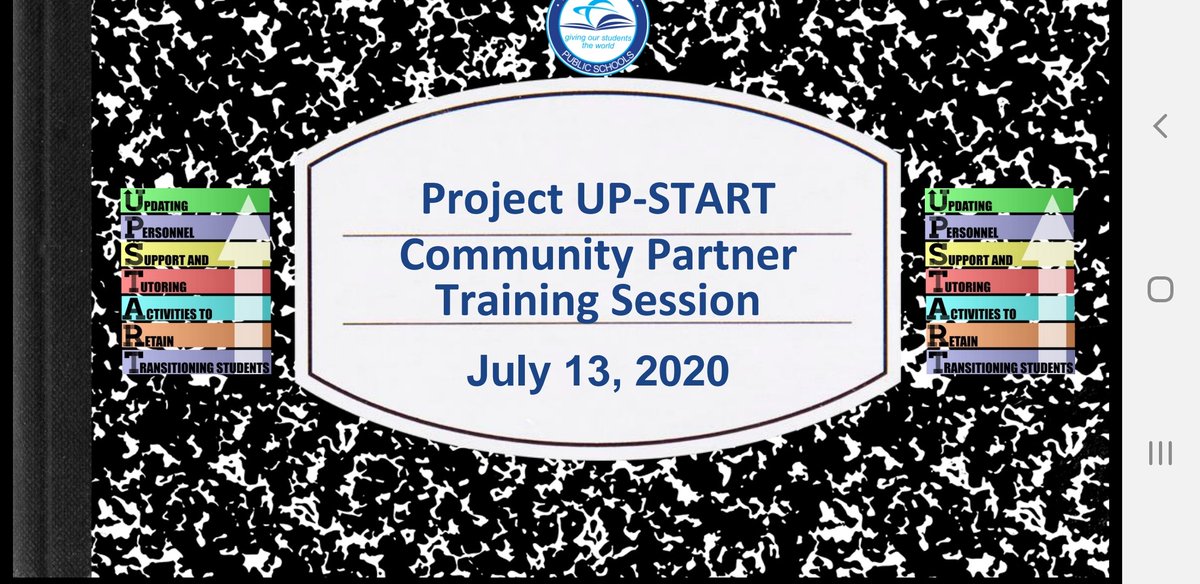 ProjectUPSTART's tweet photo. @ProjectUPSTART had a successful community and shelter parter partner virtual training this week. Thank you to all of our partners for joining us to learn how to help our @MDCPS #UPSTARTstudents! #ItTakesAVillage #EndYouthHomelessness #communityheros https://t.co/6tSdv9NmZd