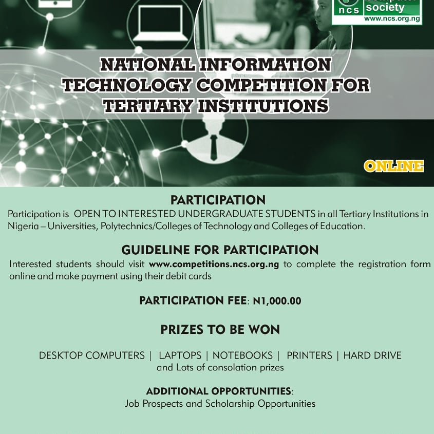NigeriaComputer's tweet photo. ...visit https://t.co/UNjoFJzH8g today to register for this year's conference holding online in August.
@ProfOsinbajo @DrIsaPantami @ProfSodiya @KashifuInuwa @BCS_Policy @cyber @FMoCDENigeria @NITDANigeria 
#EATI2020 #NCSConference #Industry4.0 #StaySafe https://t.co/z0wNbk7jbn
