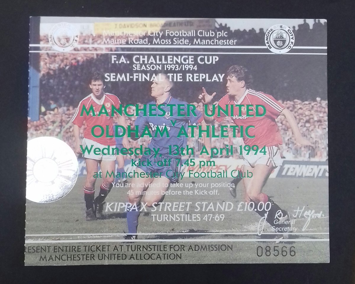 YesterdaysStars's tweet photo. πΎπͺ 1994 FA Cup Semi Final Replay πΎπͺ
#semifinalweekend https://t.co/BTPVMuzh1z