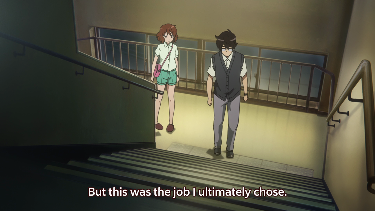 Kumiko actually looks up to Taki. He's a person who went down a path to pursue something he loves doing, and Kumiko's line saying "That's what really matters in the end" shows how Kumiko wants to go down a similar route.