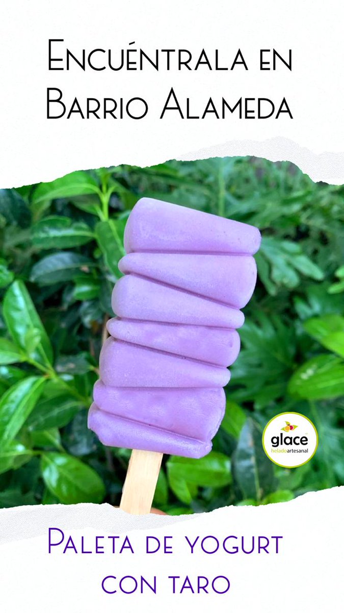 Dolchis's tweet photo. Fin de semana de paletas Yogurt y taro https://t.co/zRWCf8R2Un