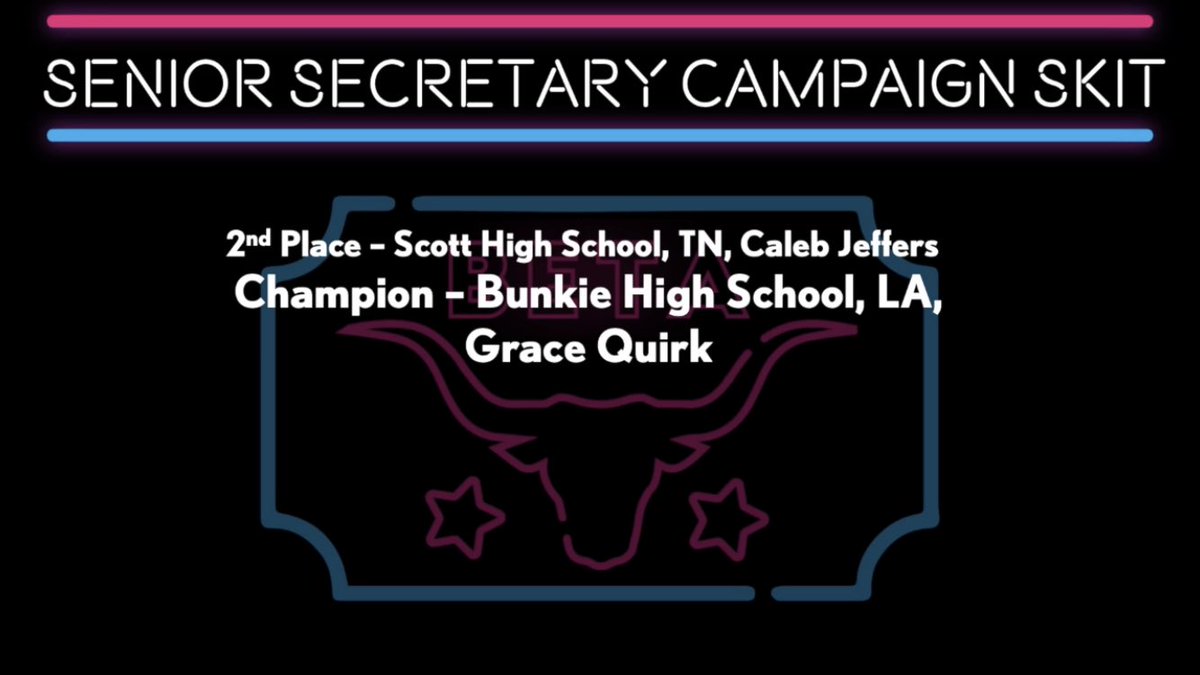 CalebBeta's tweet photo. Our campaign skit won second place nation wide! Go Highlanders! https://t.co/W8Os4ktEKZ