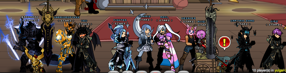 Kickn it with the guild today 😎 <a href="/Stars_AQW/">Stars</a>