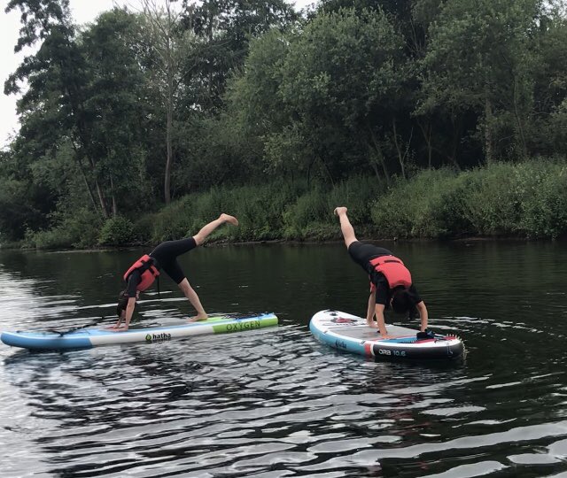 Messing around on the river, such fun &amp; very silly. 🤪