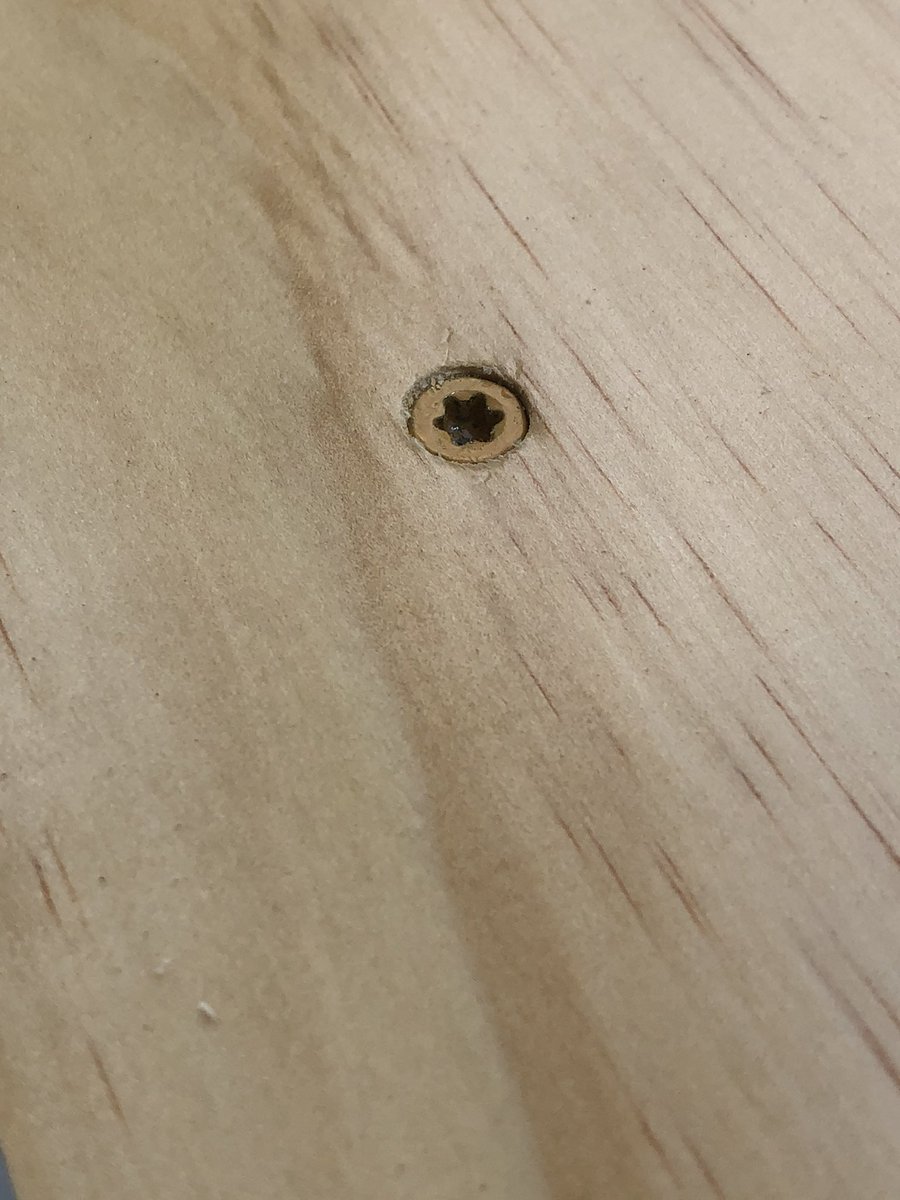 k9kayaks's tweet photo. Lost my #countersink bit somewhere 😩 using this boring bit about 1/4” deep to get the same result #MaxSmiles 💜🧩 poll and deck https://t.co/paVC6SRHLU