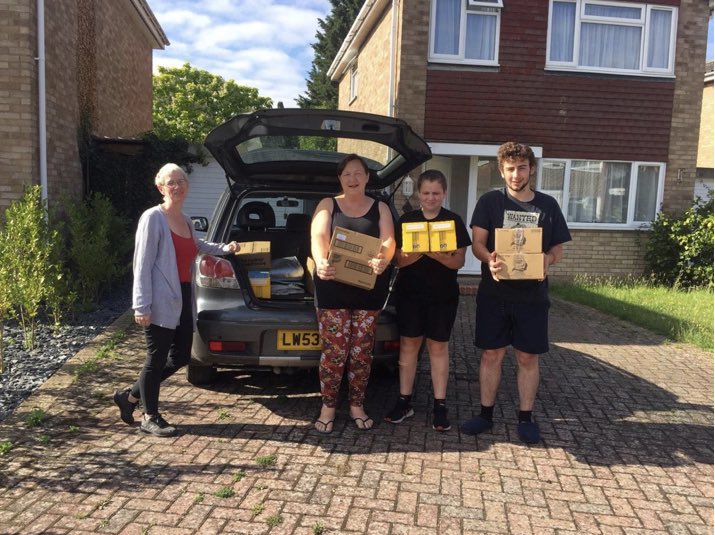 NourishFoodbank's tweet photo. Thank you so much to our fab volunteer Janis for collecting a huge amount of chocolate from Clackett Lane Services that has been donated to us! Amazing! #outtowncares #volunteers #generosity #hiddenholidayhunger https://t.co/vRw6leZsdz