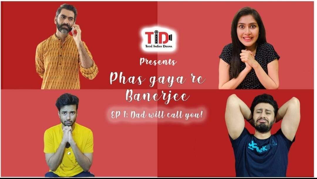 iamsidharth's tweet photo. Sharing the poster of my Mini Web Series "Phas Gaya Re Banerjee" 😁with my #KasautiiZindagiiKay co-actor Karan Arora who plays the elder brother of #EricaFernandes ❤️😁😎
You can watch the series on our YouTube channel, Total Indian Drama. https://t.co/0ZqL5ZMBgn