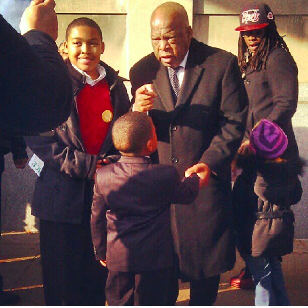 Thank you Rep. John Lewis. You were truly incredible.  #RestInPower