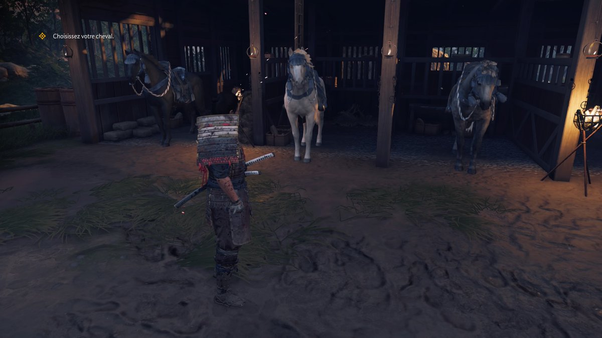 MiuCLR's tweet photo. Le choix le plus difficile du jeu à faire #GhostOfTsushima #PS4share https://t.co/mOdxX6VDog