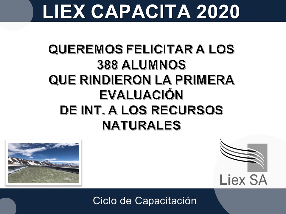 zijinliex's tweet photo. LIEX CAPACITA 2020
Compartimos con ustedes el logro obtenido por los alumnos en el primer curso del ciclo de capacitación de la empresa. Los resultados son sobre el cupo inicial de más de 500 inscriptos.
#ComunidadLiex https://t.co/eHD3AlwA33