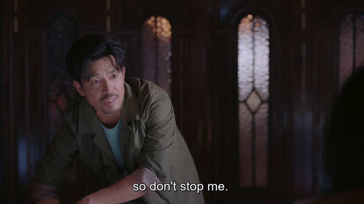 In that scene, they're both being honest with each other. And most importantly, they warn each other. Moon Young usually strikes without particular warning but is Sang In scared? No, and he returns her warning with another warning (Ep.7) #ItsOkayToNotBeOkay