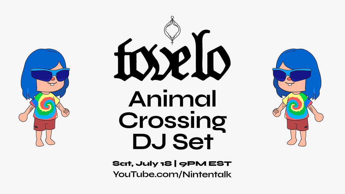 TONIGHT!! <a href="/ToveLo/">Tove Lo</a> performs LIVE on my #AnimalCrossing island!! This is seriously the coolest thing ever!! Show starts at 9PM EST. Get ready to jam out 🖤 RT’s appreciated