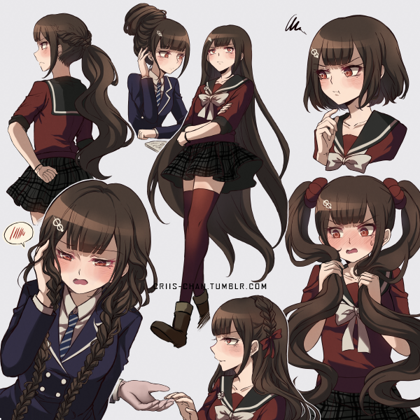 七海千秋 「✂️✂️snipsnip 」|Criis-chan 🌸のイラスト