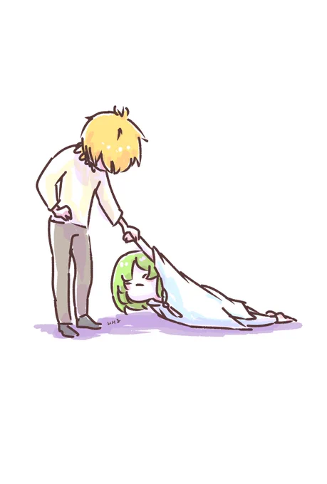 散歩に行きたくないエルキドゥ 
