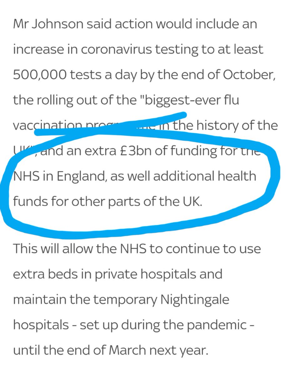 elldrews's tweet photo. £3billion is 1/36 of HS2 spend
#HowInsulting #PeopleAndPlanetBeforeProfit
#keyworkers #NHSnotHS2 https://t.co/FwSkAOtTvk