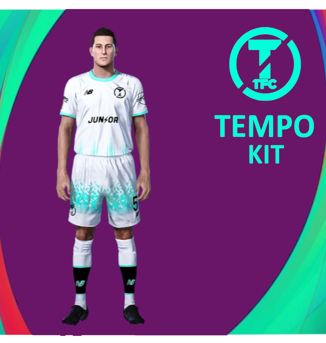 TempoKit's tweet photo. kit du jour!!!

#efootballpes2021 #eFootballPES2020 #efootballpes #efootballpes2022 #kit #kitmaker #nb #newbalance #bestkitpes #kitfantasy #bestkitpes #Jersey https://t.co/8E7VsAanQF