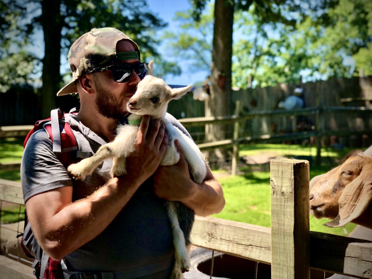 This goat wouldn’t stop following me.   No I didn’t name him billy.