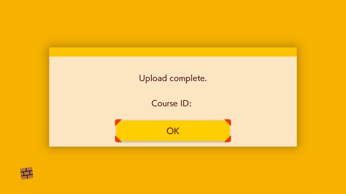 JonM313's tweet photo. Uhh why is there no course ID? #SuperMarioMaker2 #NintendoSwitch https://t.co/aeqEOXNncl