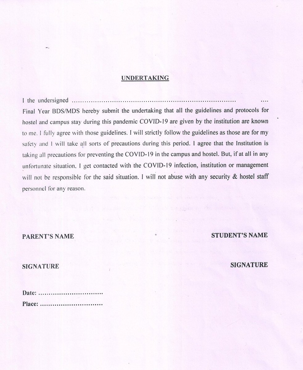 laxyadongarwar2's tweet photo. If you can't take responsibility of students life then you don't have any rights to take exams. It's really shameful to see that how government is directly putting students in danger
#promote_BDS_students
#cancelmedicaldentalexams
@CMOMaharashtra
@AmitV_Deshmukh
@ugc_india https://t.co/8AeRcN8eP7