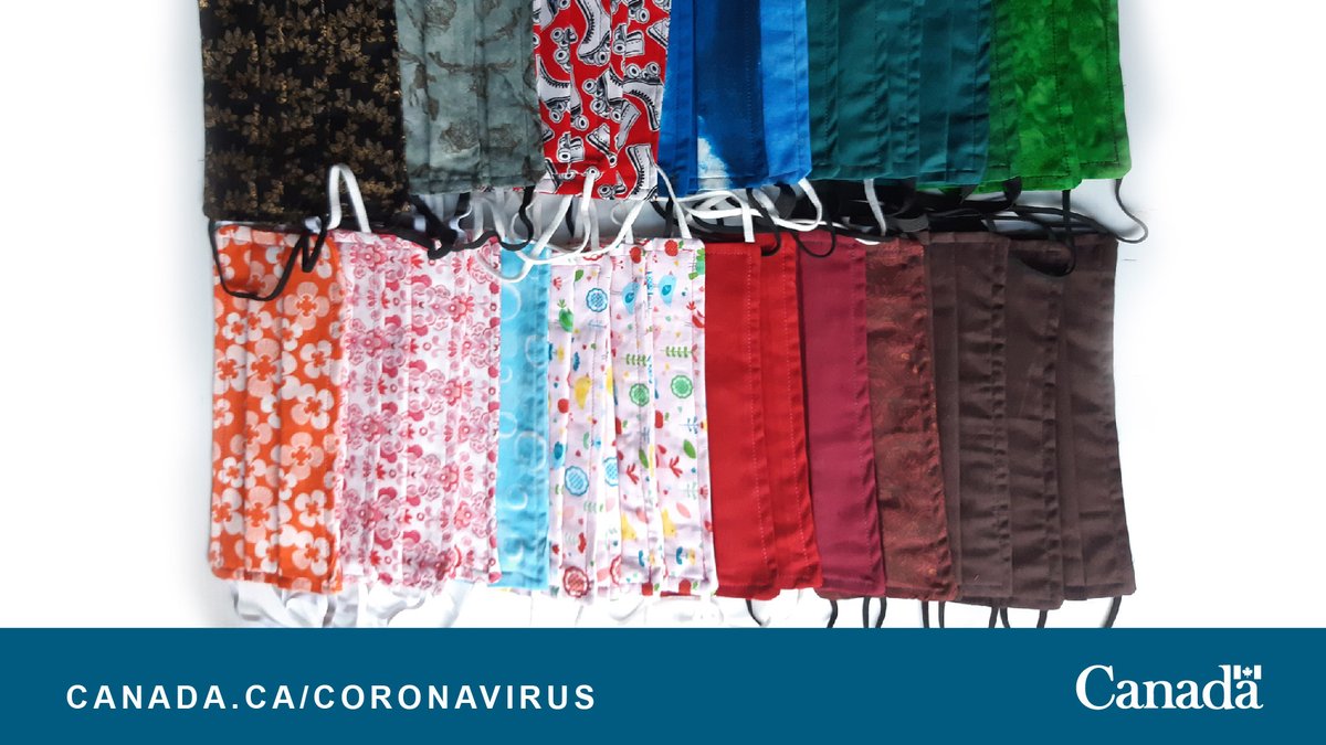 Safety_Canada's tweet photo. Get the facts about masks and protect yourself and others from #COVID19. Learn how to safely use a non-medical mask: https://t.co/oMiOmS0HeE https://t.co/yeKUY311Mx