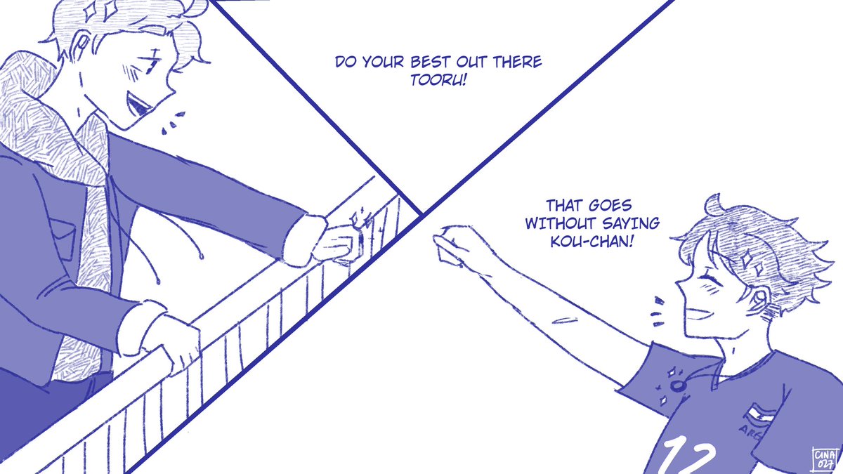 always here, 'til the end.

#oisuga #haikyuu 