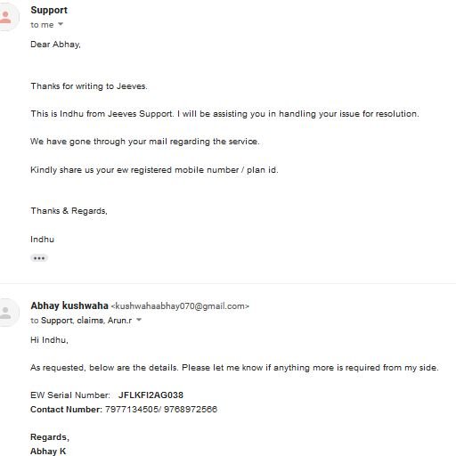 abhay_orm's tweet photo. I've raised issue about MI LED but didn't get update from #Jeeves @Flipkart They r passing out the ball in their departments &amp; asked to share invoice on multiple emails.@abhijit_upadhye @_Kalyan_K Can u look into it &amp; keep the promises which u assured at the time of taking money. https://t.co/nzEHg7oCX4