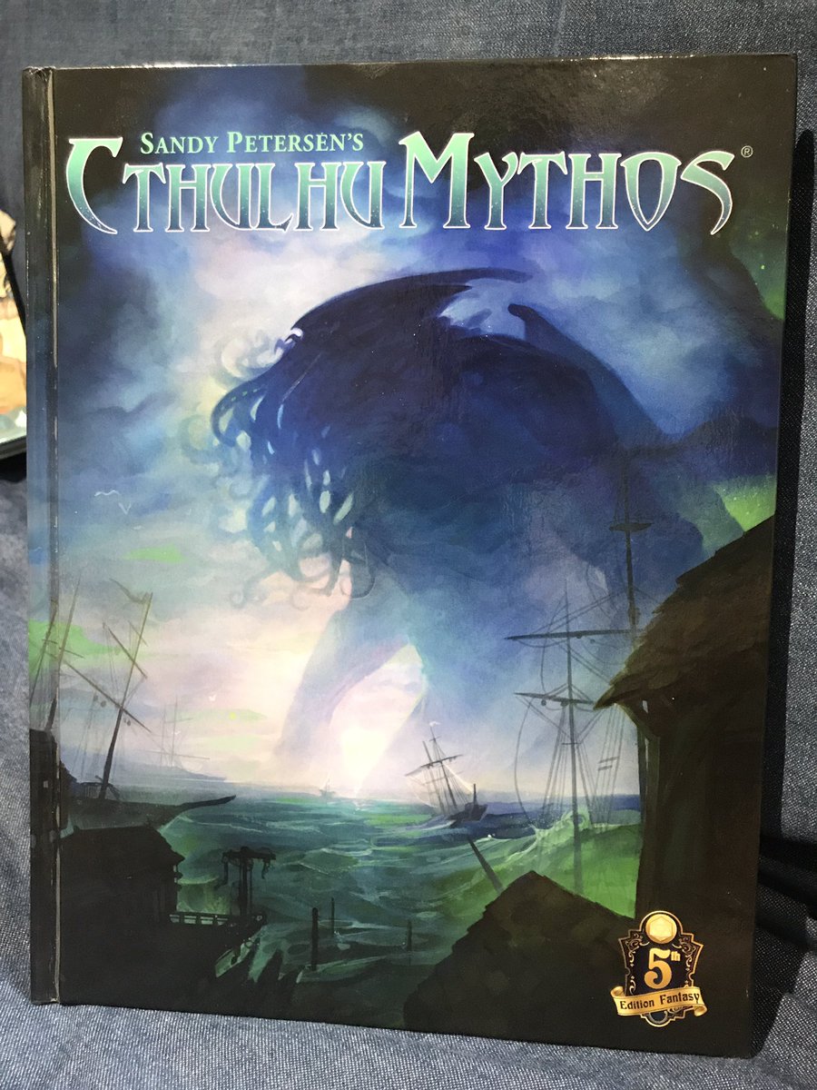 Very nice and evocative art on the cover and slash page. No doubts we’re in Lovecraftian territory here.