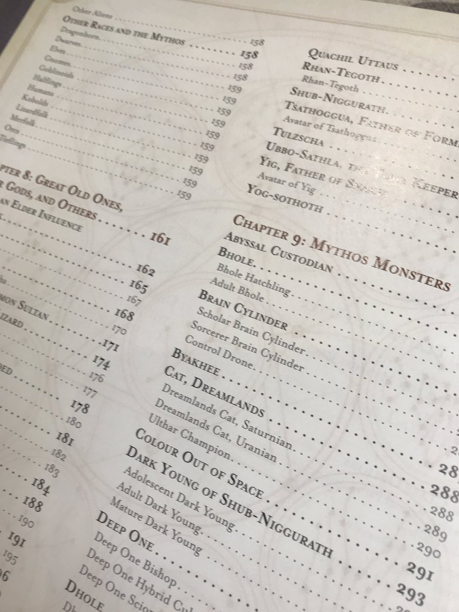 3 pages worth of table of contents. This is a 424 page book, 9 chapters, 2 appendixes.