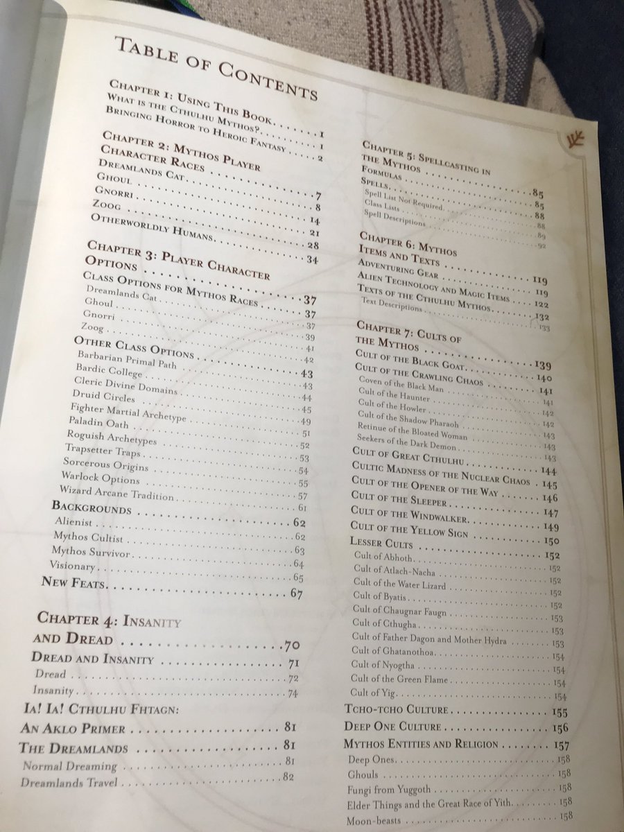 3 pages worth of table of contents. This is a 424 page book, 9 chapters, 2 appendixes.