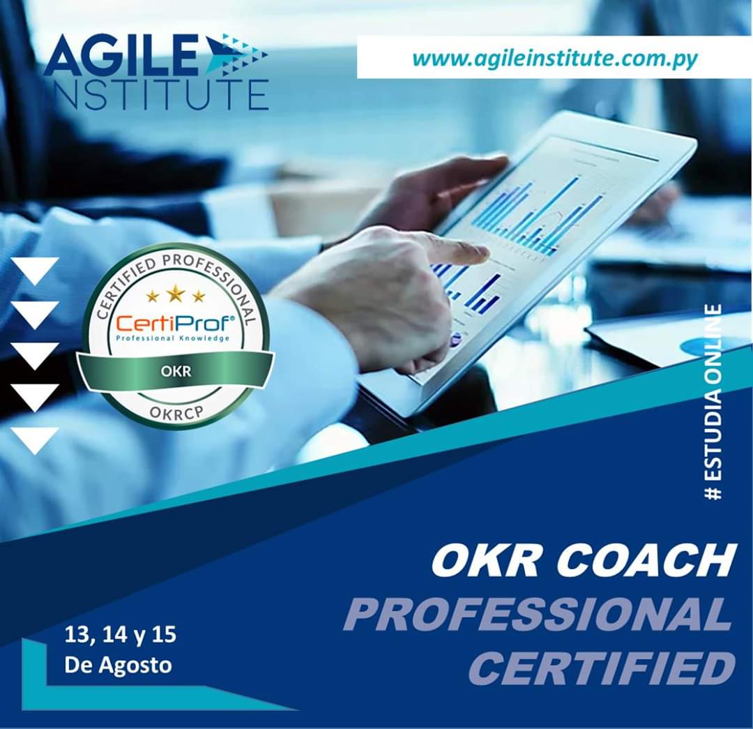 AgileParaguay's tweet photo. 💡 Transforma tu forma de ver el mundo, participa de nuestros entrenamientos online con certificación internacional 🚀 y cambia a un MINDSET AGIL.
AGOSTO
Agile Coach Professional
OKR Coach Professional
Scrum Master Professional
Design Thinking Professional
Team Metrics Expert https://t.co/0Yzkrrm5DG