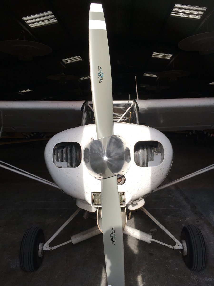 Back in the Cub! Great to be back flying thanks to ⁦<a href="/stu_rawlinson/">Stuart Rawlinson</a>⁩ 👍✈️ #pipercub #tailwheel #genberalaviation #goodtobeback ⁦<a href="/goodwoodats/">Goodwood ATS</a>⁩