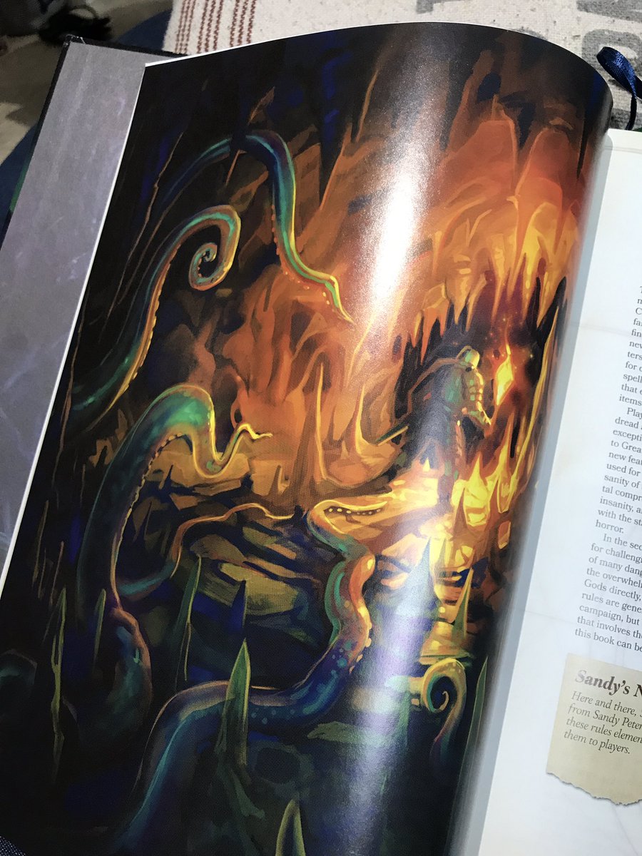 There are a lot of pieces of full color art throughout the book.