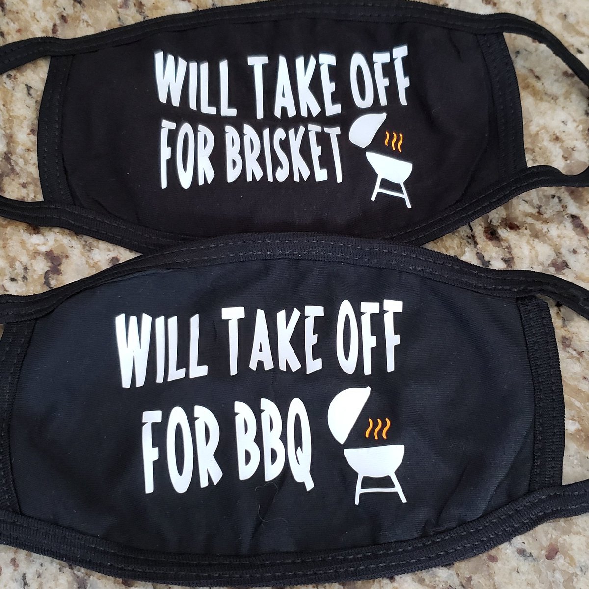 accord07's tweet photo. Had new face coverings made up for me! #bbqlife #stayhomeandbbq https://t.co/wLdv2cR9EX