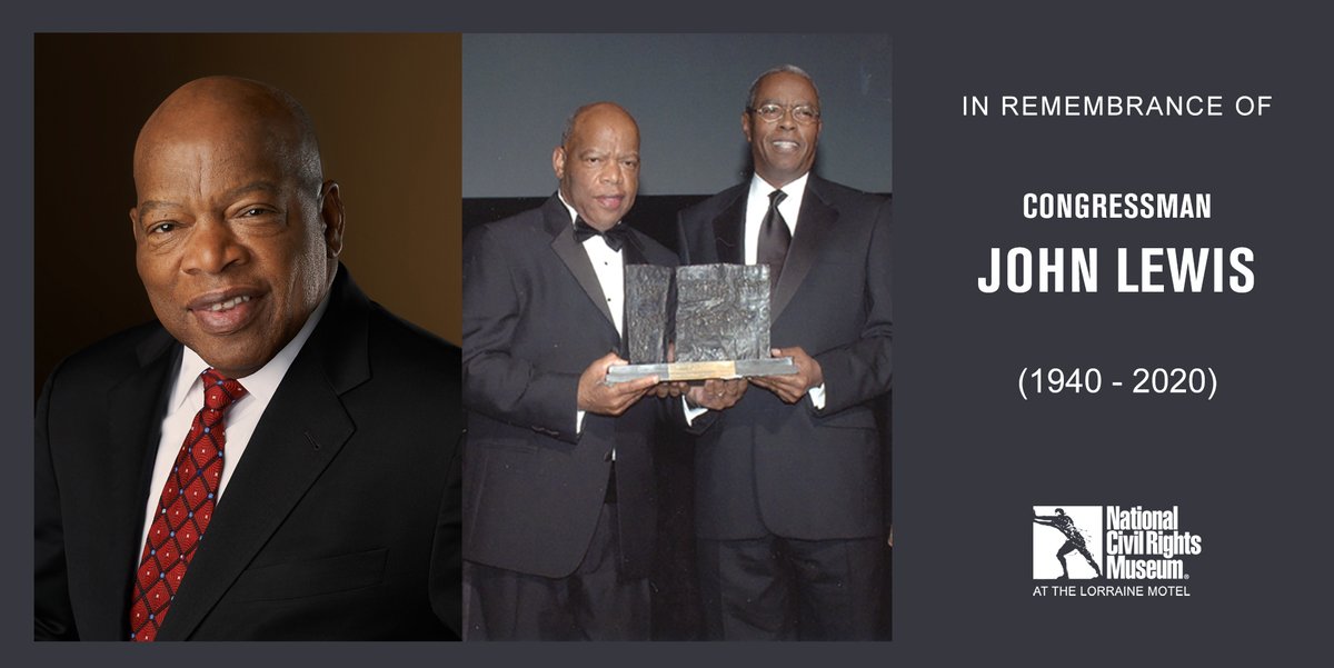 “We are deeply saddened... John Lewis' passion for equal rights and fairness never waned. We celebrate his life dedicated to social justice and fairness. We take a long pause to pay tribute to what he’s done for us. We will never forget," said Museum President Terri Lee Freeman.