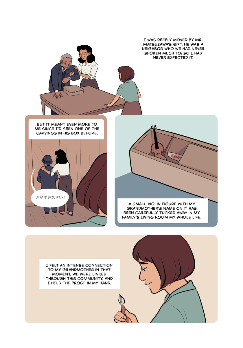 I gave him a name in the book, but we don't actually know who made them, unfortunately. Shout out to
@pleasantchime for providing translations!