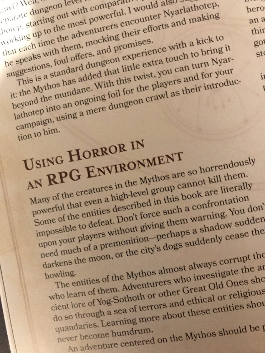 The first chapter is a standard intro chapter, with advice and tips on bringing horror to your 5e game.