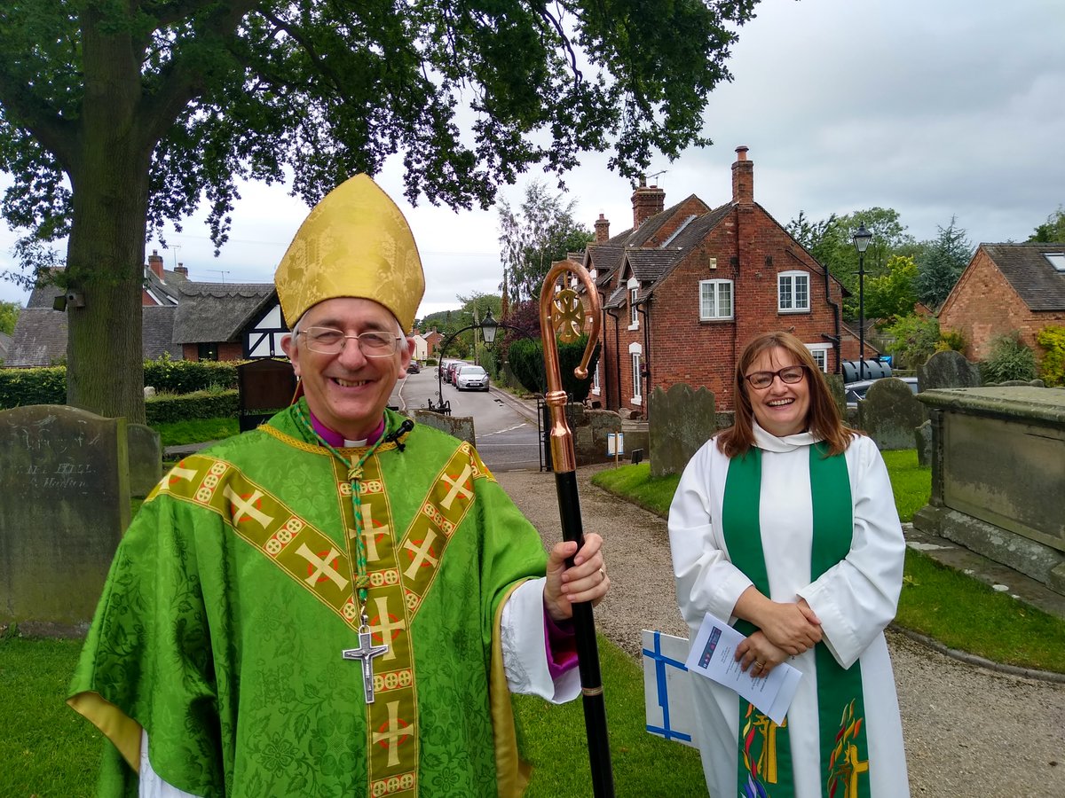 StaffordChurch's tweet photo. Congratulations and every blessing for @RevdCath who is now rector of Church Eaton, Bradeley, Derrington and Haughton in #Stafford deanery Collated today by #Bishop @Lichfield_CofE https://t.co/y2FPlZovIL