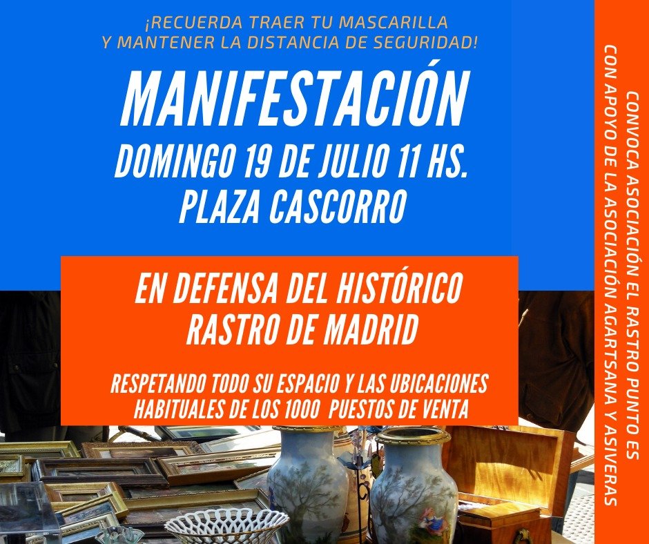 _jjimenez's tweet photo. Salvemos El Rastro https://t.co/qIvZn4El6L