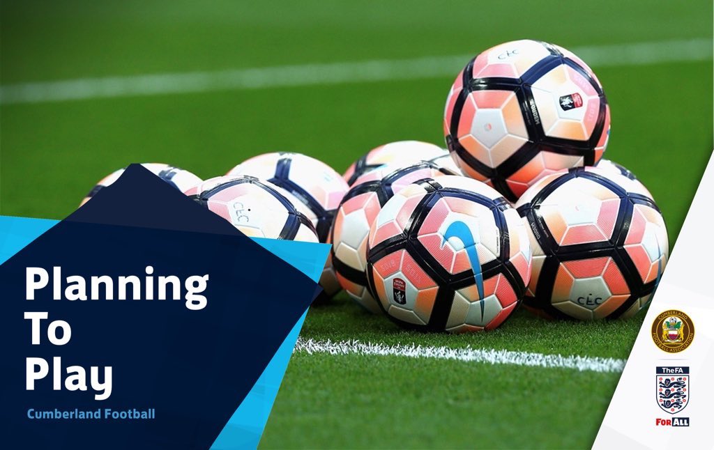 CumberlandFA's tweet photo. CLUBS | Following today’s announcement, visit our #PlanningToPlay page to get you ready👇
Including:
FREE Affiliation
FREE Public Liability Ins
FREE Team Personal Accident Ins
FREE County Cup Entry
👉⚽️ https://t.co/LpEzKdo7JT
Stay tuned for our #ProgressingToPlay page.. https://t.co/CWYGWc08Cq