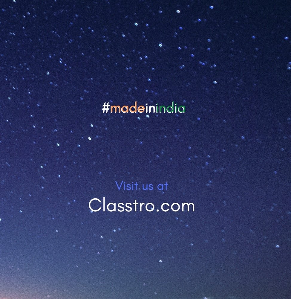 ClasstroO's tweet photo. #madeinindia🇮🇳 #supportIndia #goodwillforgood #happylearning #loveforindia #developedInIndia #classtro #education #learningisfun✏📝 #atmanirbharbharat https://t.co/pRvnuVF4bB