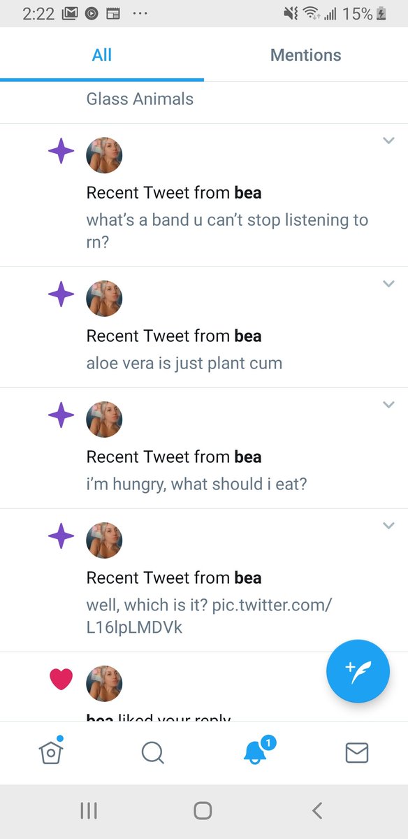acknowledge's tweet photo. @xoxbea he's just salty and exaggerating 😂 https://t.co/z40NpUCG7K