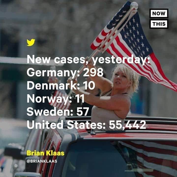 CalvinB19655475's tweet photo. USA!!!!!!!!!! USA!!!!!!!!!!! WE'RE NUMBER ONE!!!!!!!! MAKING AMERICA GREAT AGAIN!!!!!!!!!!!!!!!

@realDonaldTrump #PutinsPuppet @VP #TrumpsBoiToi @senatemajldr #MoscowMitch @DonaldJTrumpJr @EricTrump #BeavisandButthead @IvankaTrump #daughterwife https://t.co/ZwS3UBCH6H