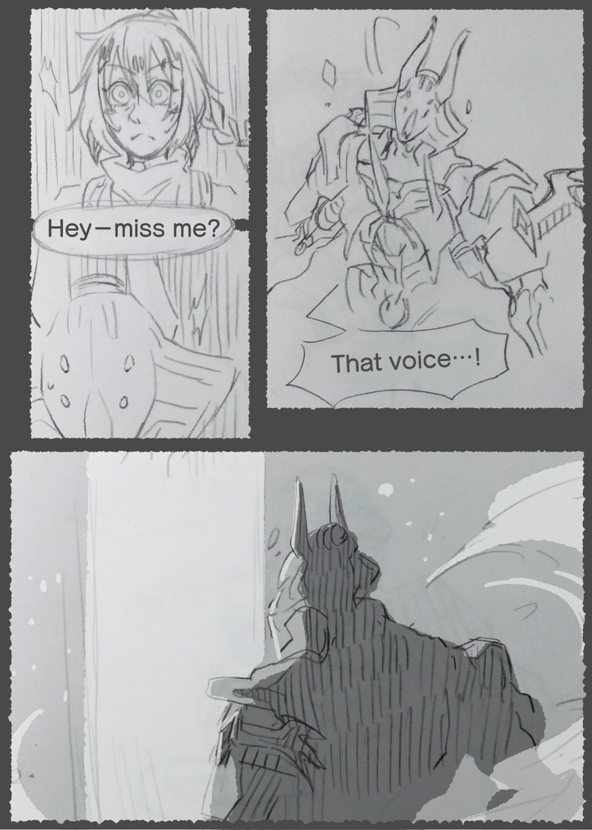 AmandaOperator's tweet photo. Oh my pal 
I miss you so much QuQ
#warframe  #warframeart https://t.co/paqSgxxshy