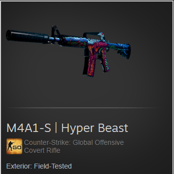 fanocsgo's tweet photo. 🎁 M4A1-S | Hyper Beast FT Giveaway! 🎁

✅ Follow
✅ Retweet
✅ Tag 2 friends

🎲 Rolling in 3 days https://t.co/QbppVf2LFu