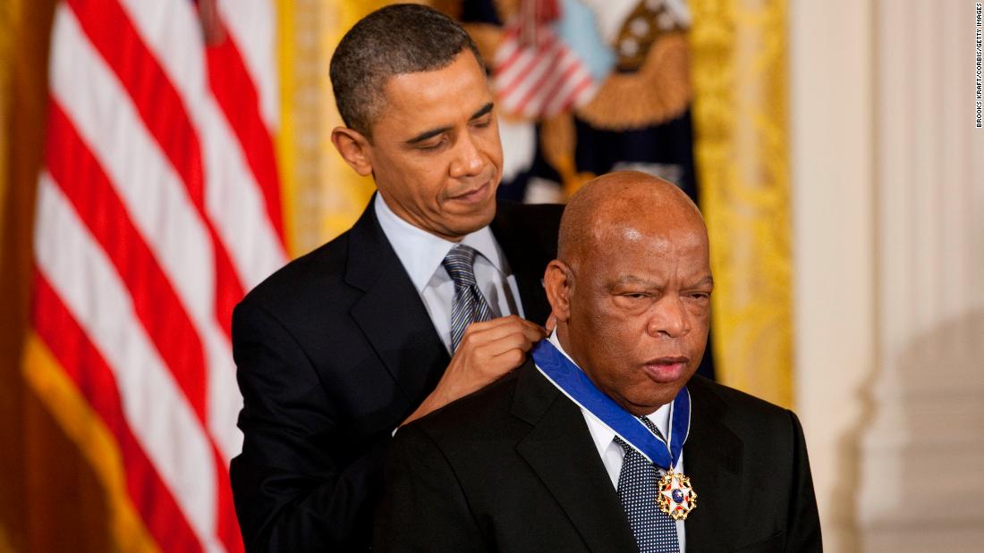 Rest in peace, Mr. Lewis.Rest in power, Sir.You have fought the good fight.You have finished the course.You have kept the faith. 6/6