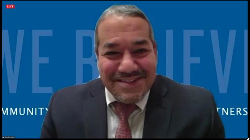 ACC_PTA's tweet photo. Great keynote speech from Helios Foundation's Braulio Colon at #FLTA2020VLC! 
“Where students find stability is in our public school system. That stability allows them to feel that they have a future. They have hope." https://t.co/zxsyHgvB6X