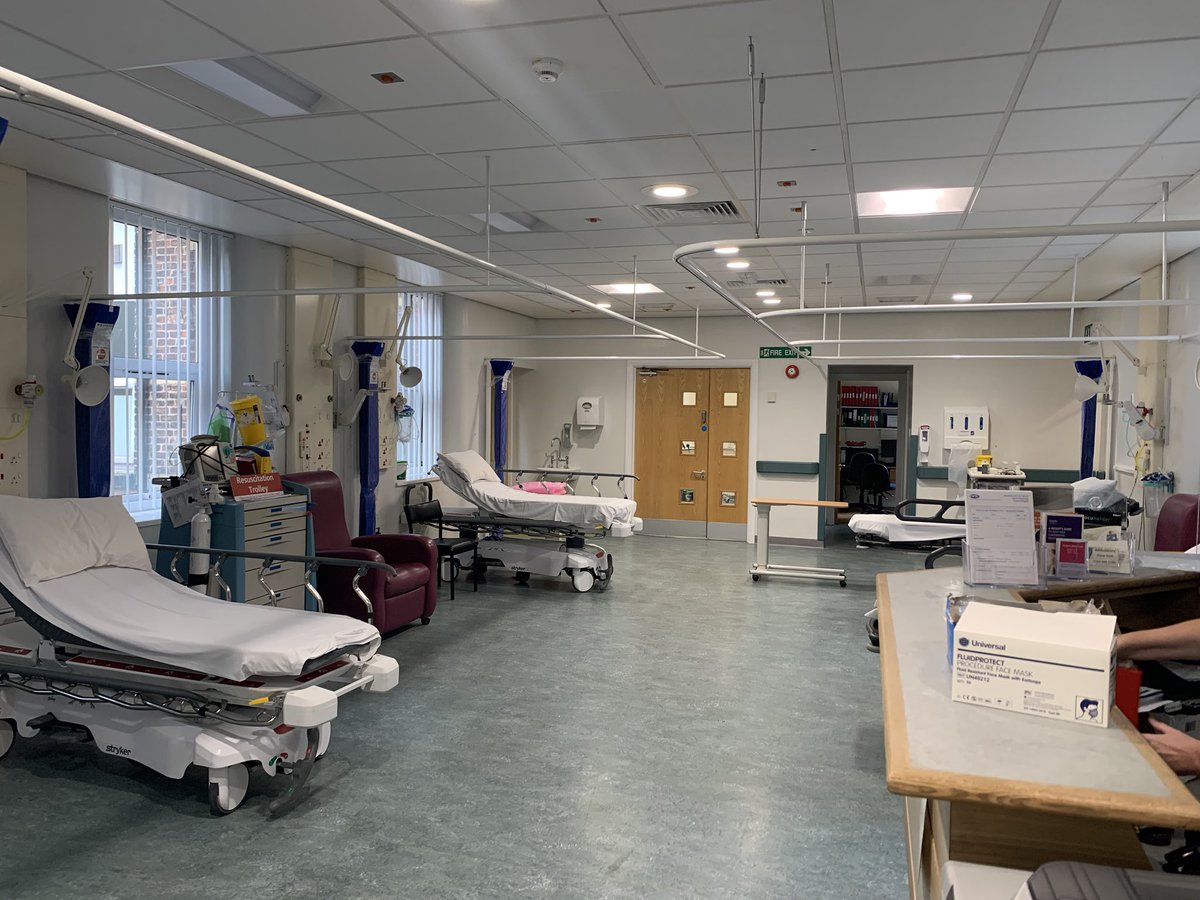EmergencyNmgh's tweet photo. Congratulations to the ACU team. Your new home awaits!!! Hard work moving the ward from the team, Gary in IT, Mark from portering and many Domestics who pulled it out of the bag. Your patients are in such good hands 👏 https://t.co/zt6zLD4nh0