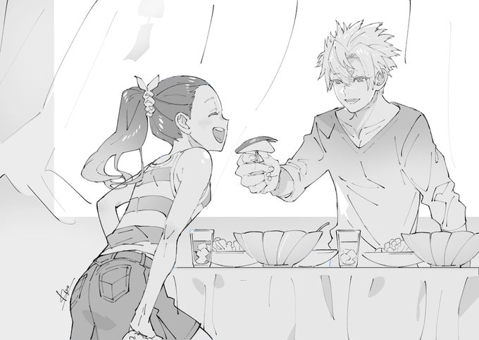 「しょうがねぇなぁ」 