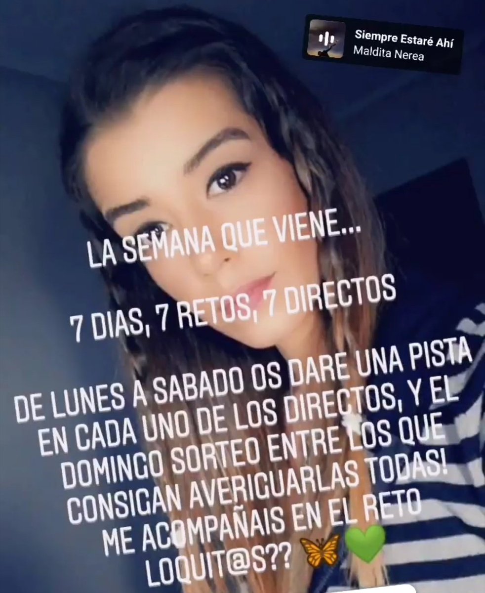 La semana que viene, Loquit@s week en <a href="/YouNowenEspanol/">YouNow en Español</a>. Pistas diarias de lunes a sabado y sorteo el domingo entre quienes consigan adivinarlas todas! Te atreves?? 🦋💚